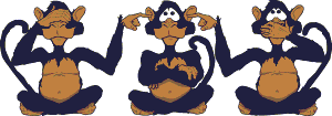 les trois singes